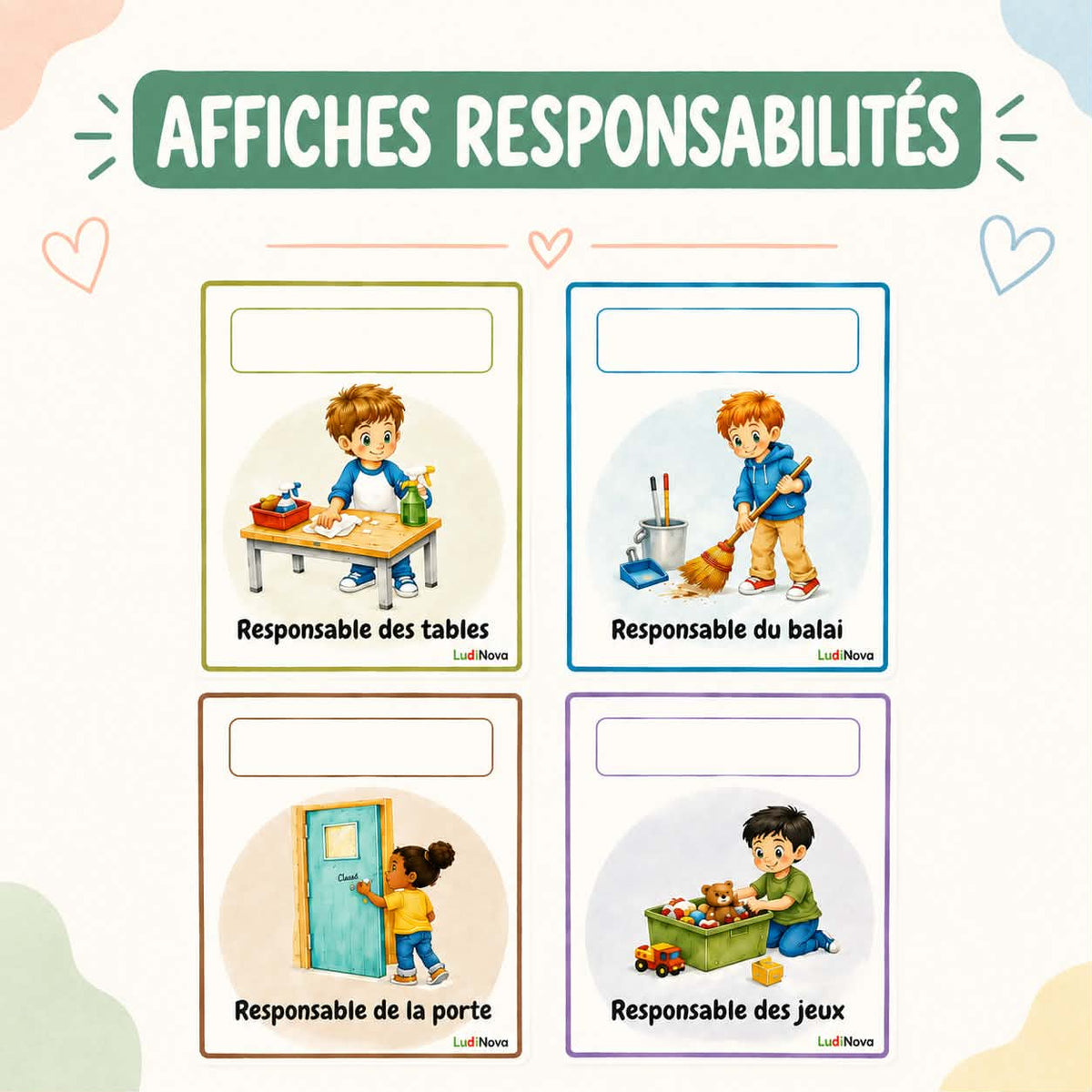 Affiches - Les responsabilités