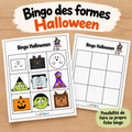 Bingo formes - Halloween
