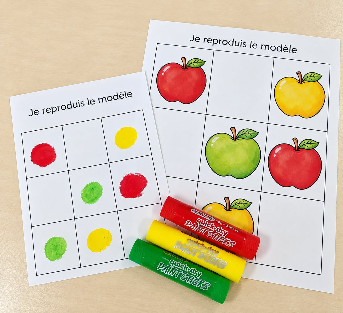 4 ateliers pommes