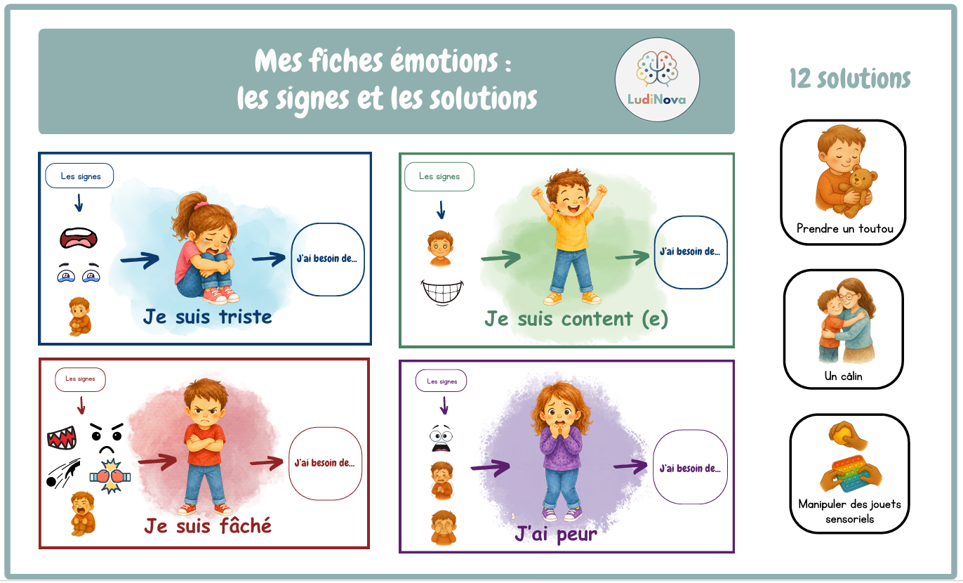 Affiches - Les émotions