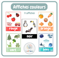 Affiches - Les couleurs