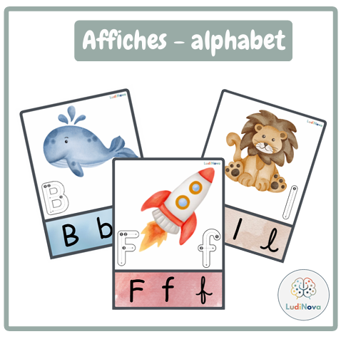 Affiches - Alphabet
