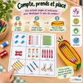 Compte, prends et place