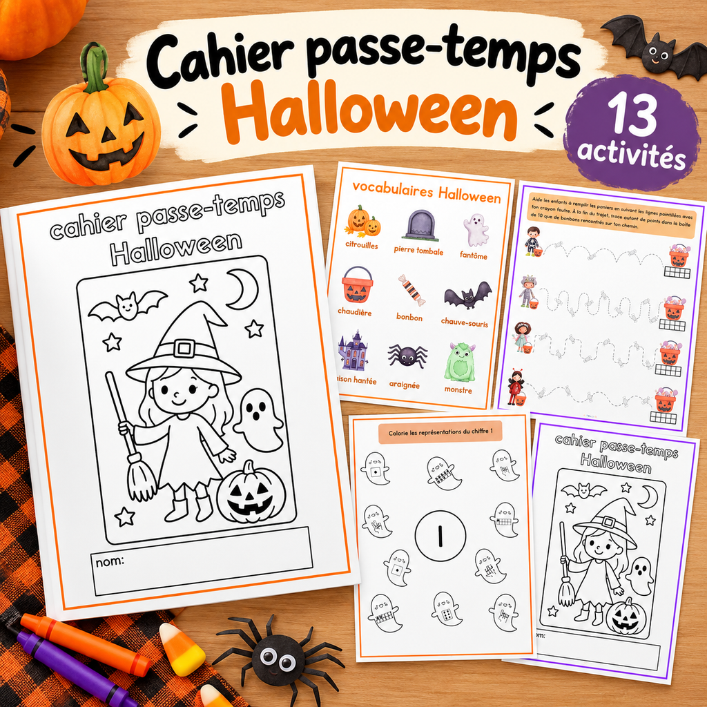 Ensemble thématique Halloween
