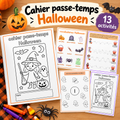 Cahier passe-temps Halloween