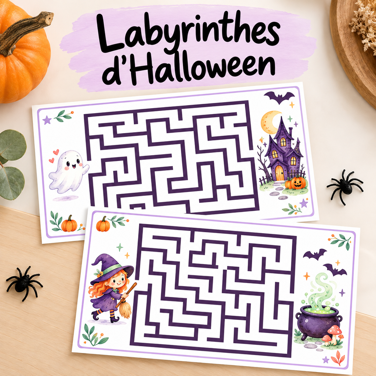 Halloween - Labyrinthes