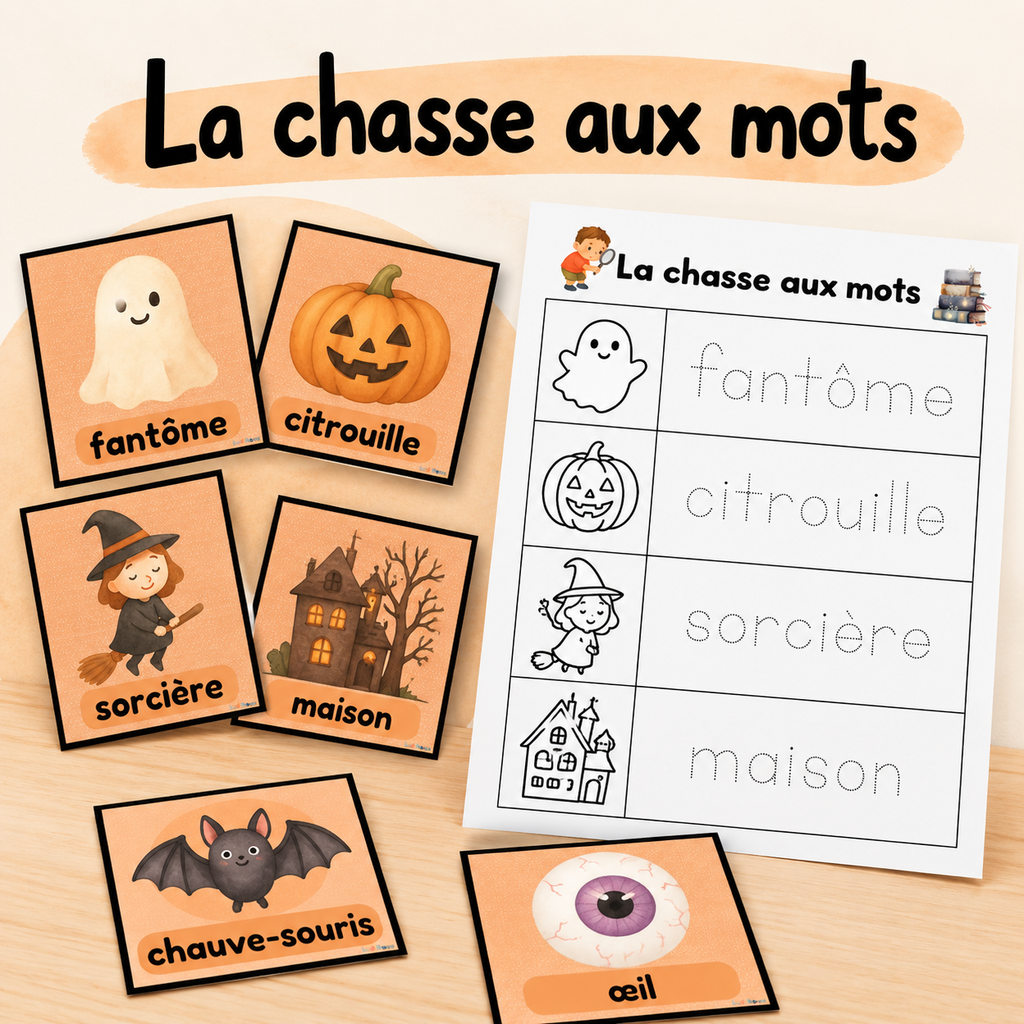 Ensemble thématique Halloween