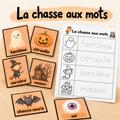 La chasse aux mots - Halloween