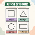 Affiches - Formes géométriques